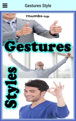 Gestures Style android App screenshot 3